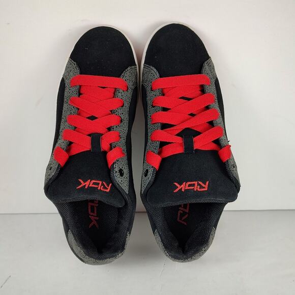 New Rare Vintage Reebok Musika Black Red Skate Shoes 2004 mens size 8 main image 5